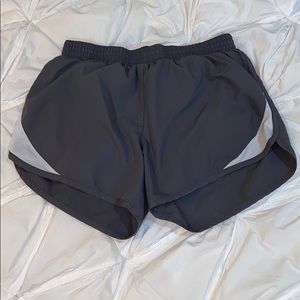 grey athletic shorts